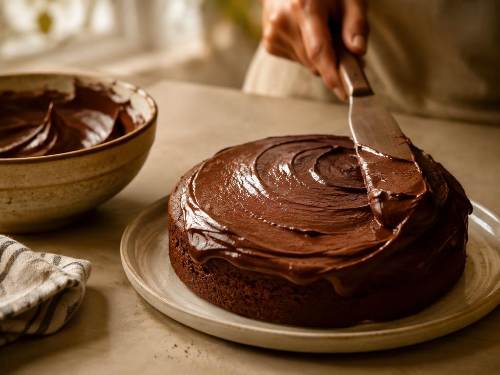 Lustre de chocolate indulgente
