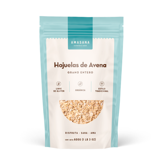 Hojuela de Avena (Orgánicas y Libres de Gluten)