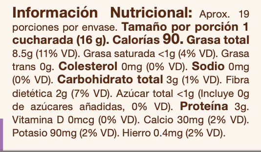 Mantequilla de Almendra Tostada